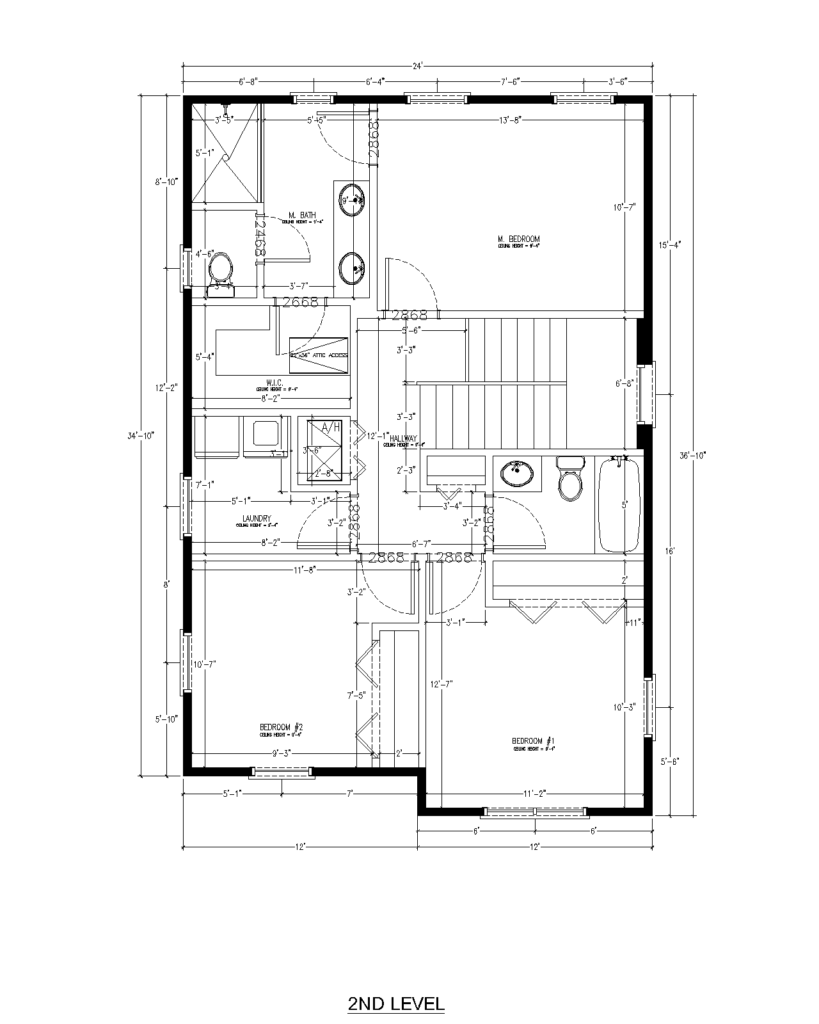 Plan 0104 floor plan 2