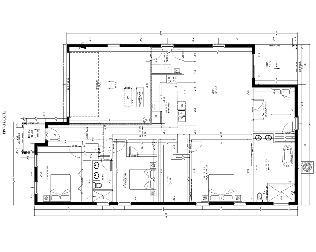 Plan 0105 floor plan